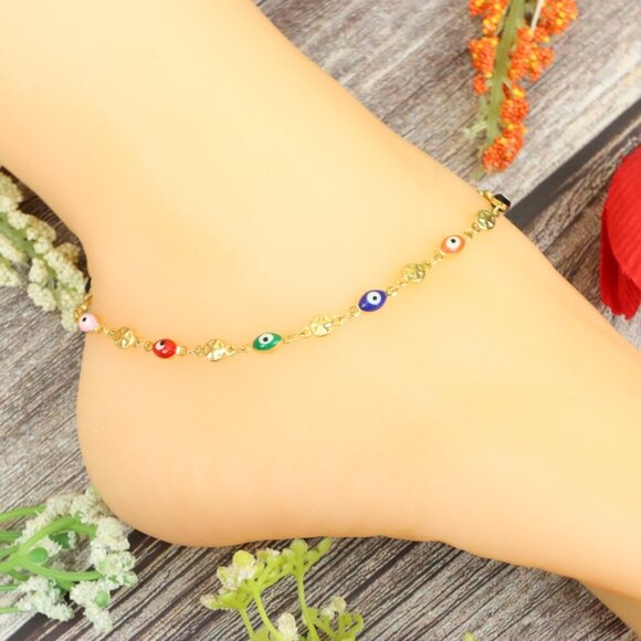 "Elegant Handmade Anklet – Delicate Jewelry for Women, MAR091499 - Picture 10 of 10